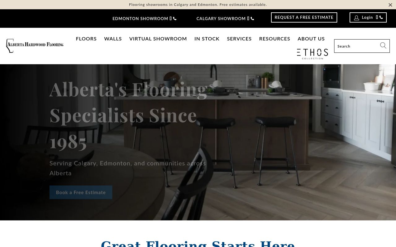 Alberta Hardwood Flooring