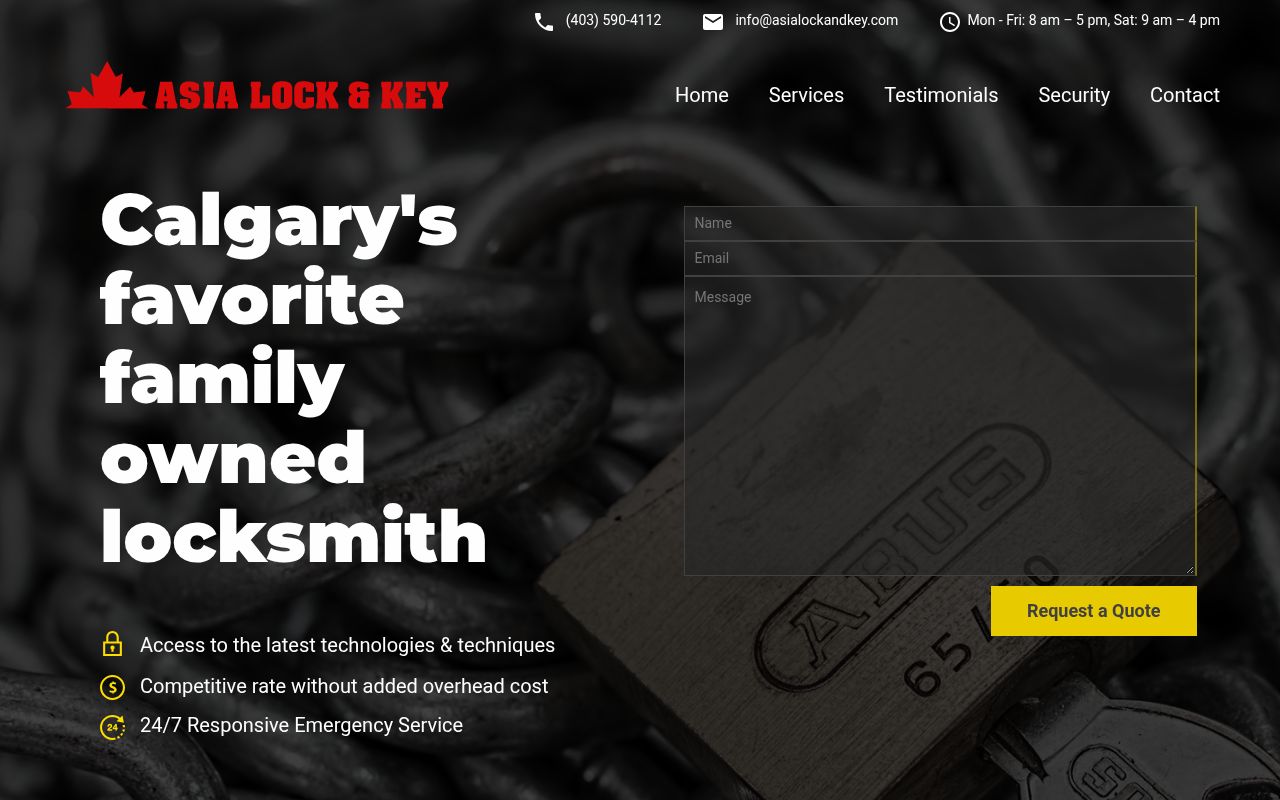 Asia Lock and Key