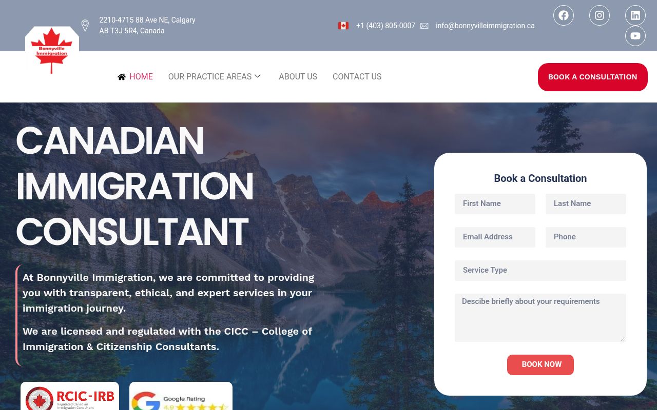 Best Immigration Consultants in Calgary
