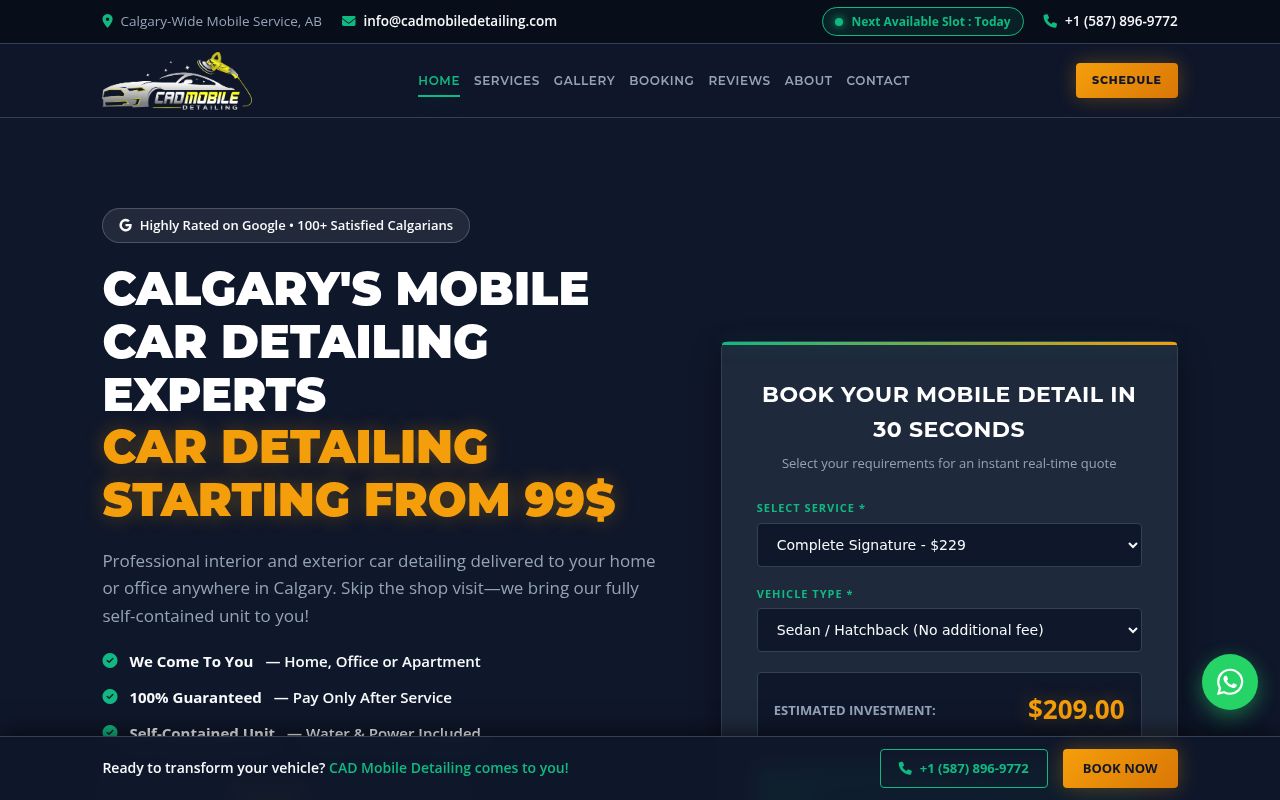 CAD Mobile Detailing