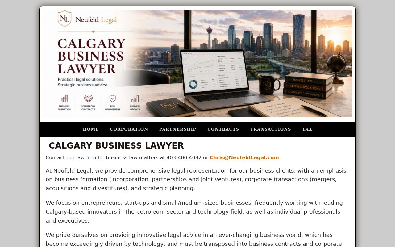 Calgary Business Lawyer