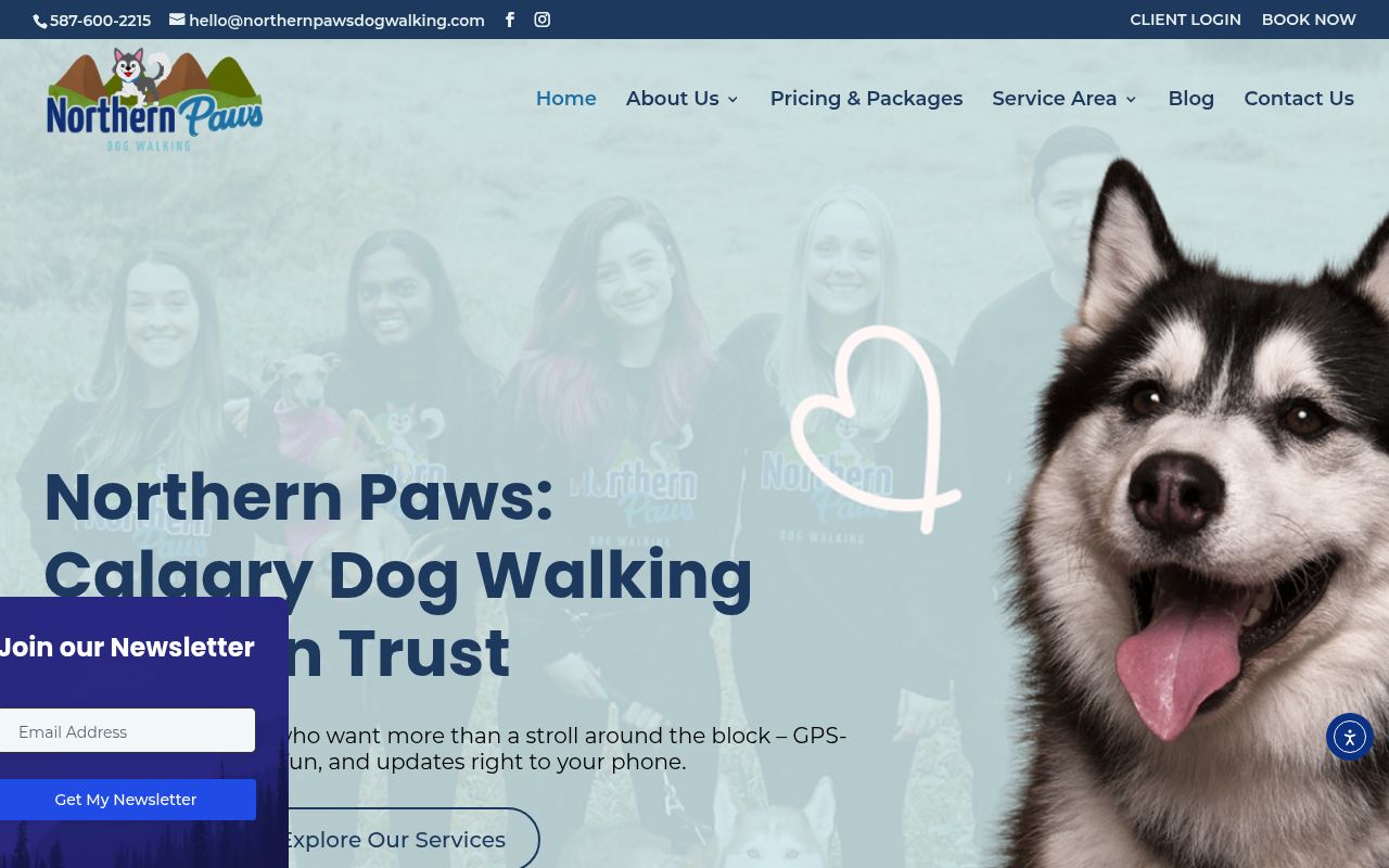 Northern Paws Dog Walking
