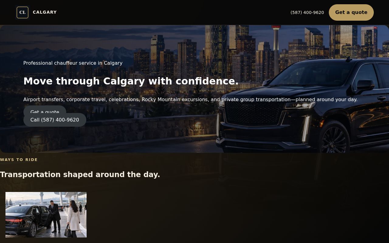 Calgary LX Limo