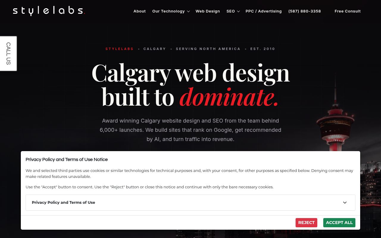 Calgary Website