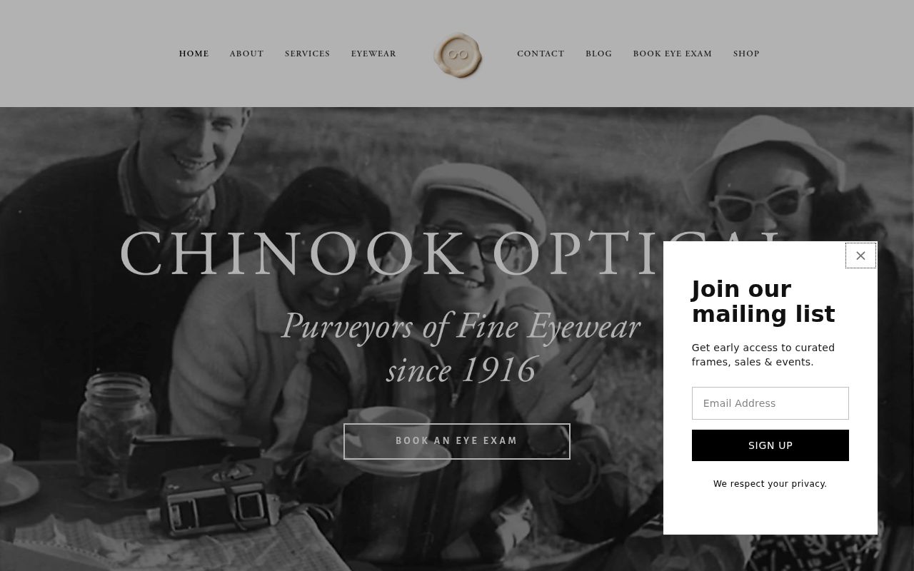 CHINOOK OPTICAL