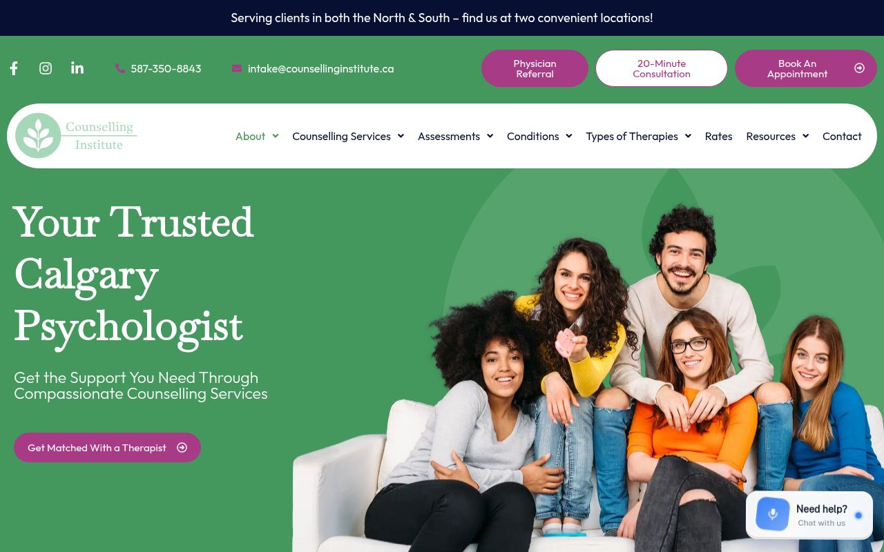 Counselling & Therapy Services