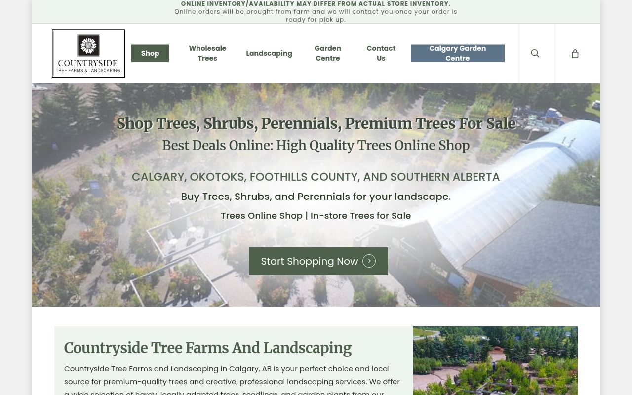 Countryside Tree Farms Buy Trees Online