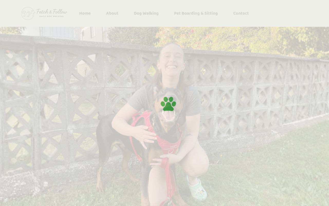 Dog Walking South Calgary, Fetch & Follow