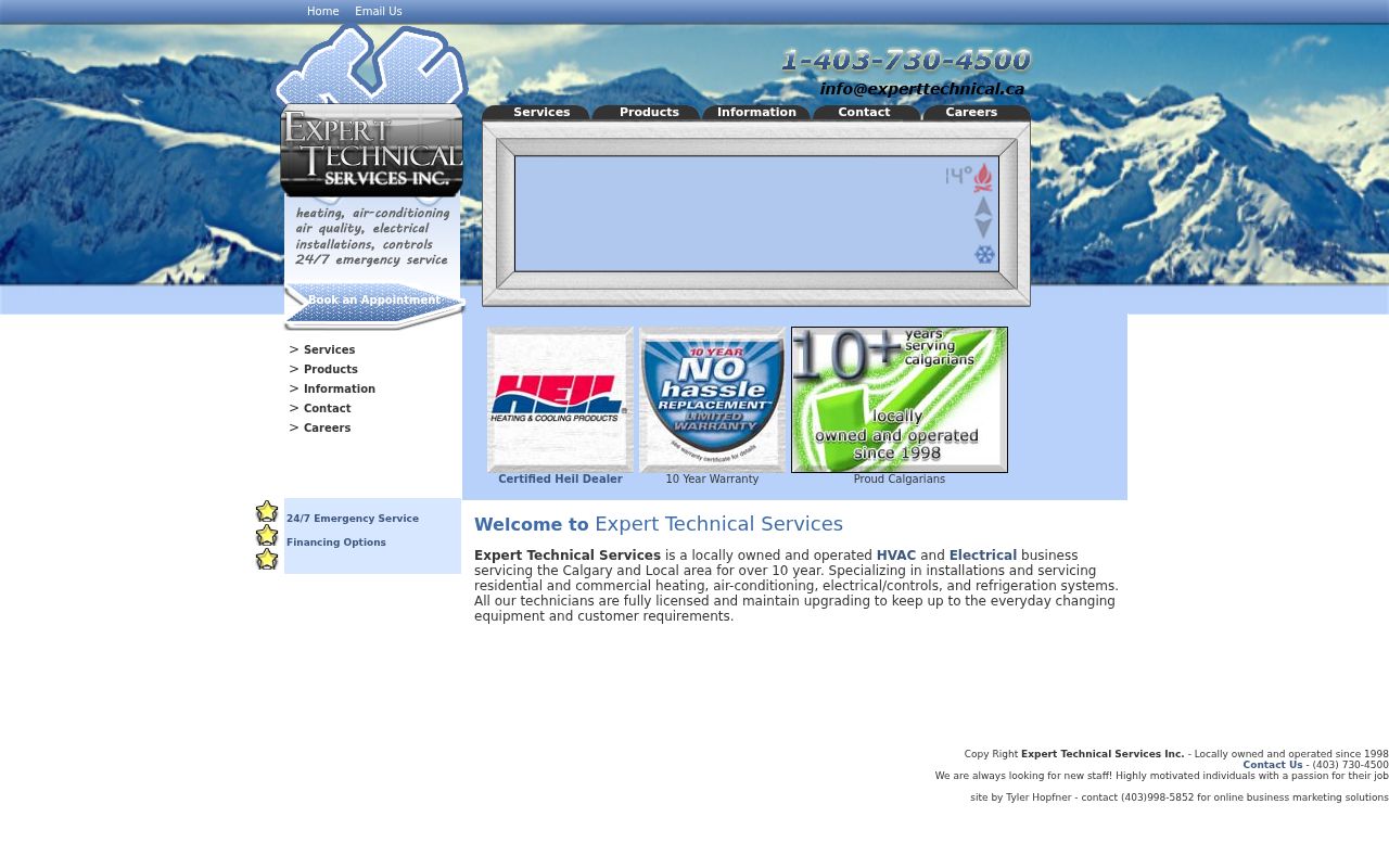 Expert Technical Services Inc Heating Air