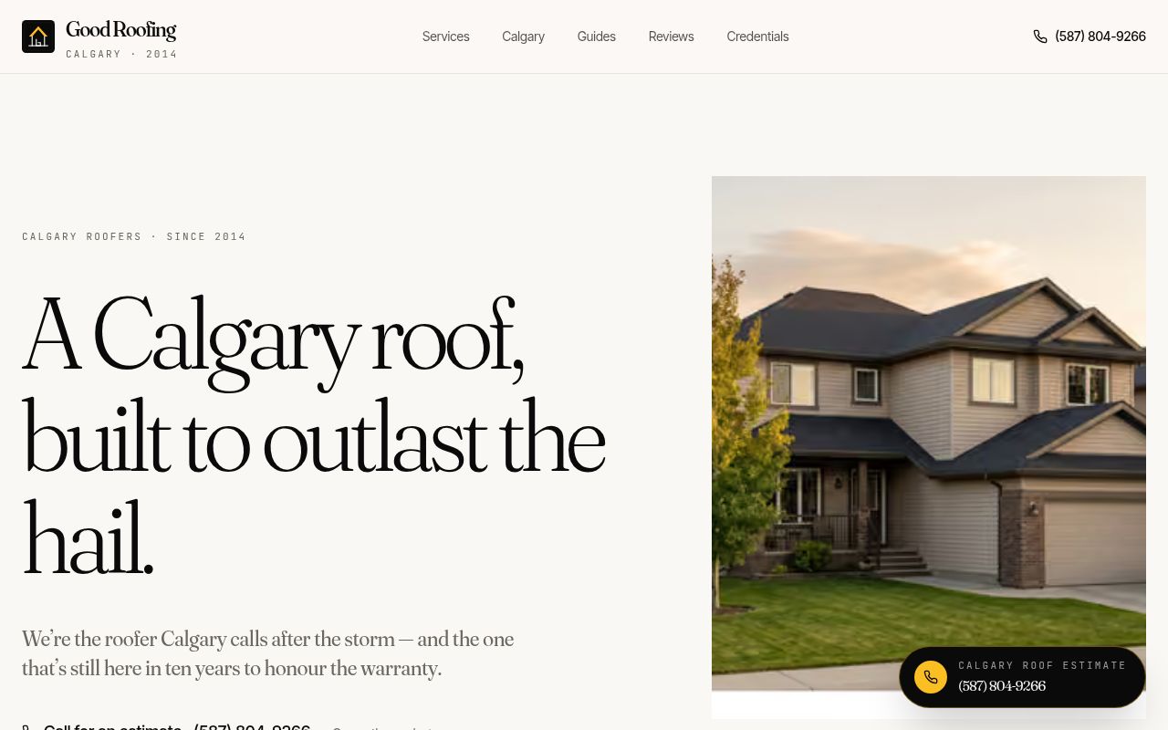 Good Roofing