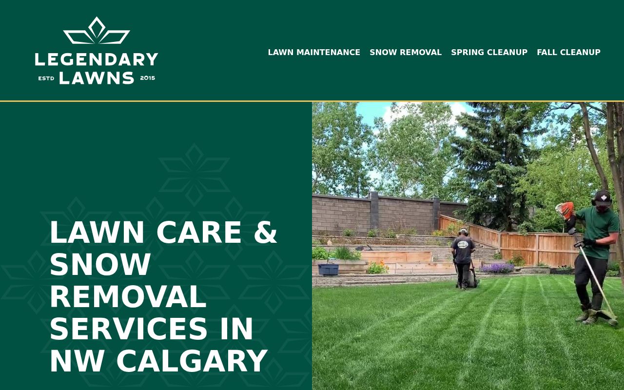 Legendary Lawns Calgary