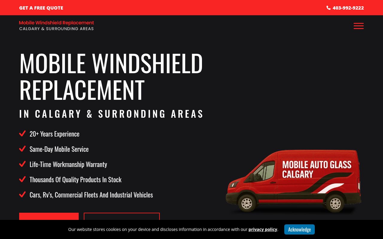 Mobile Windshield Replacement