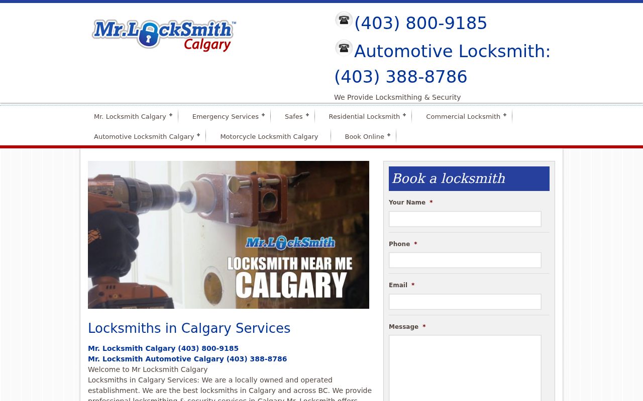 Mr Locksmith Calgary