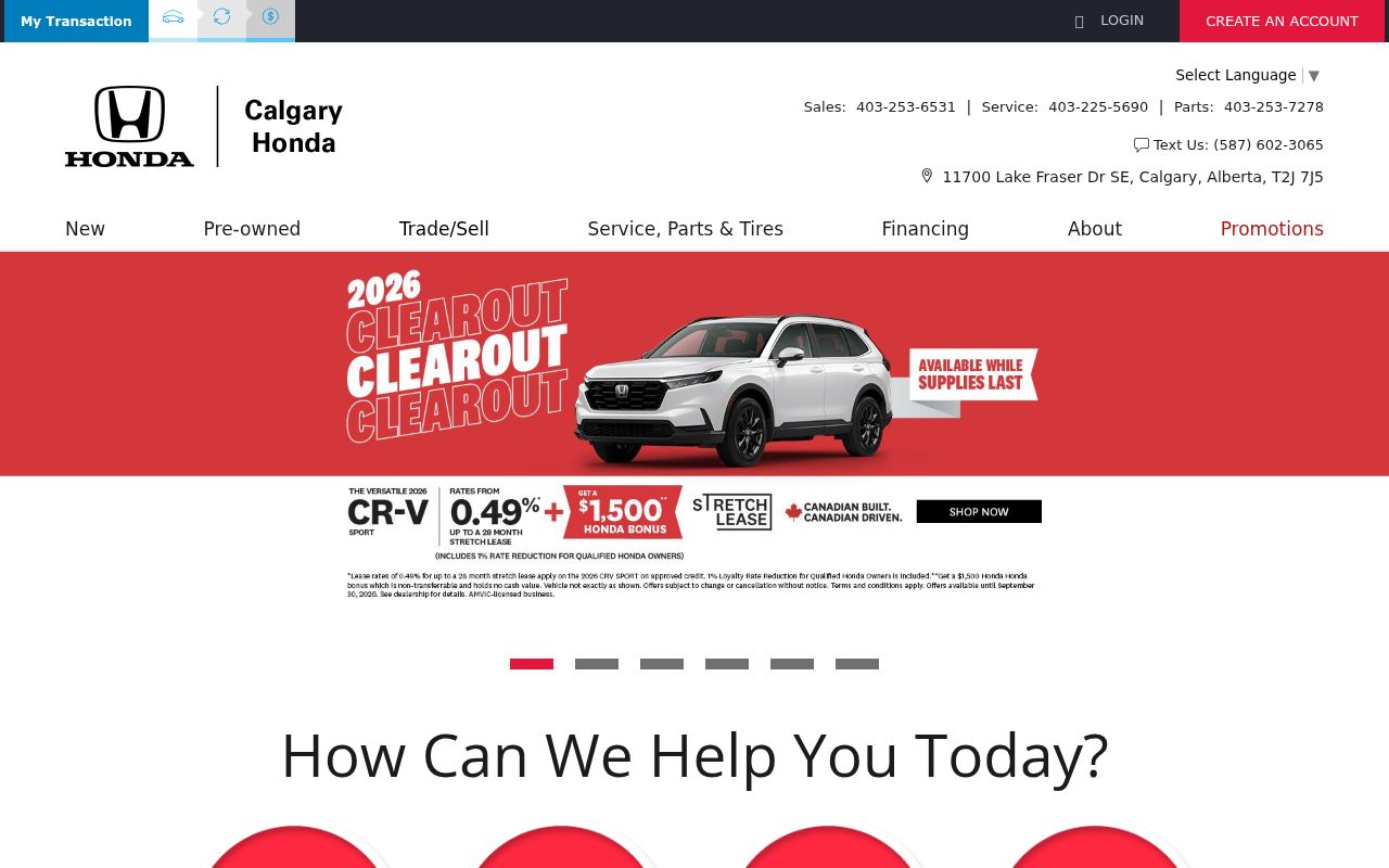 Calgary Honda