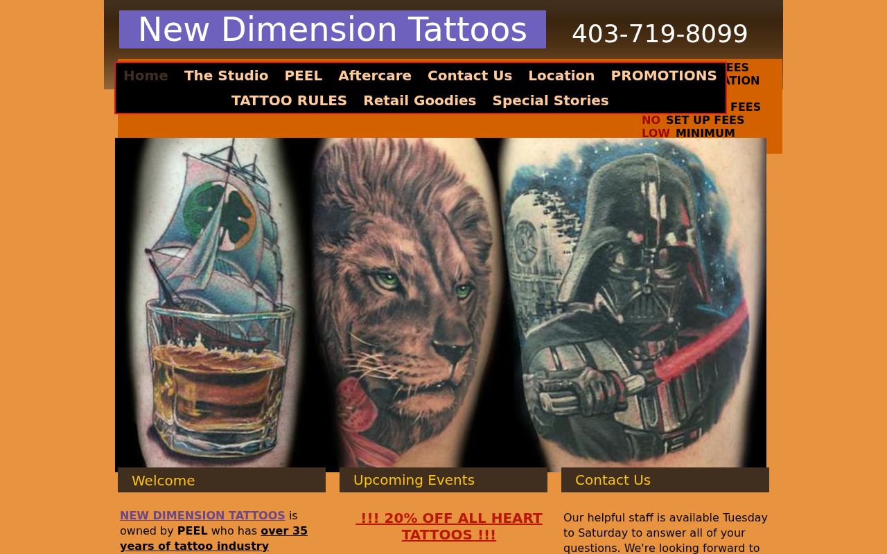New Dimension Tattoos