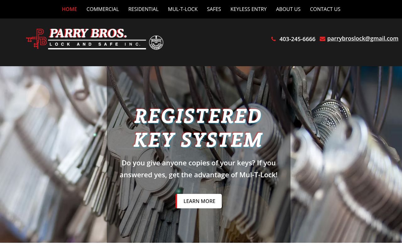 Parry Bros Lock