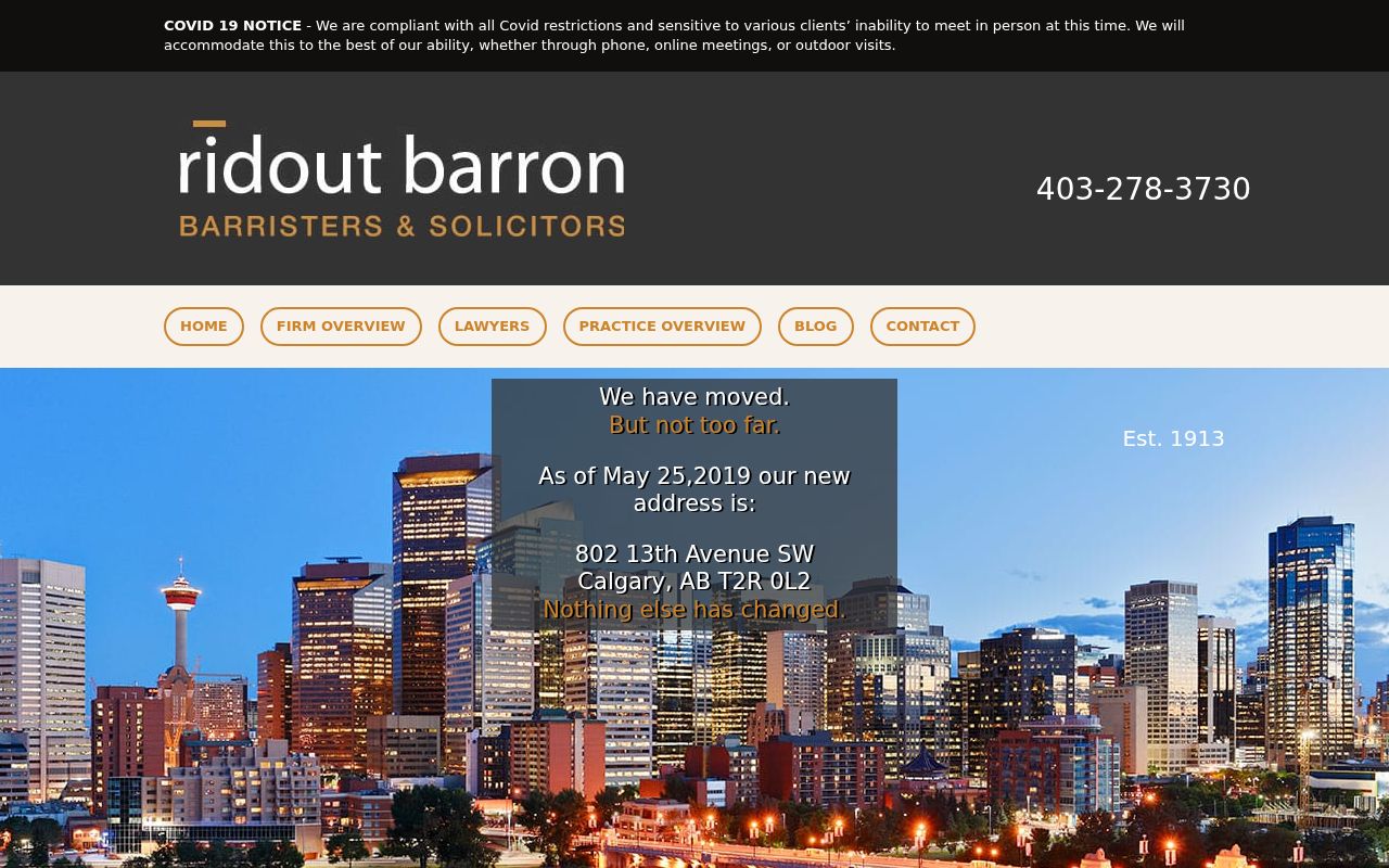 Ridout Barron