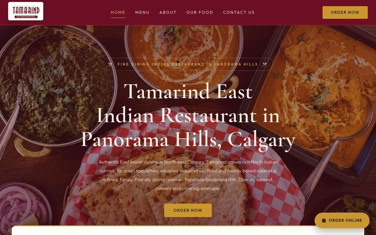 Tamarind East Indian Restaurant