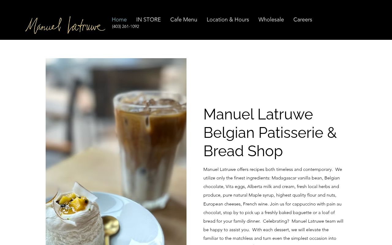 Manuel Latruwe Belgian Patisserie