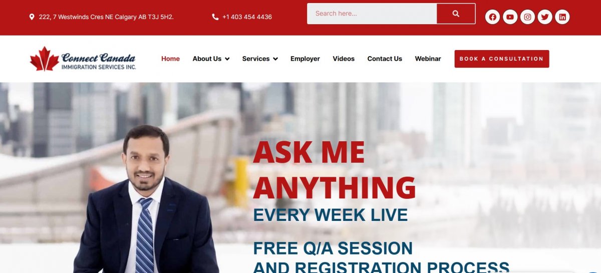 Connect Canada Immigration Service