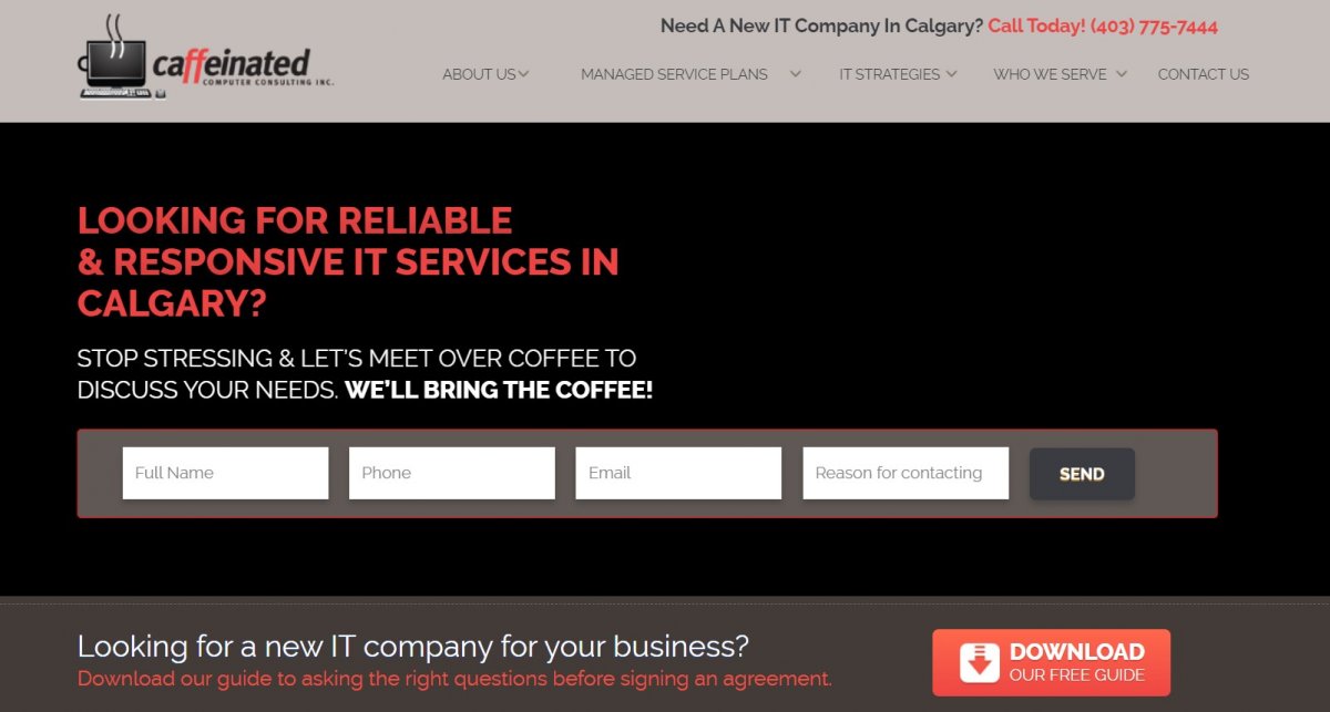 Caffeinated Computer Consulting Inc