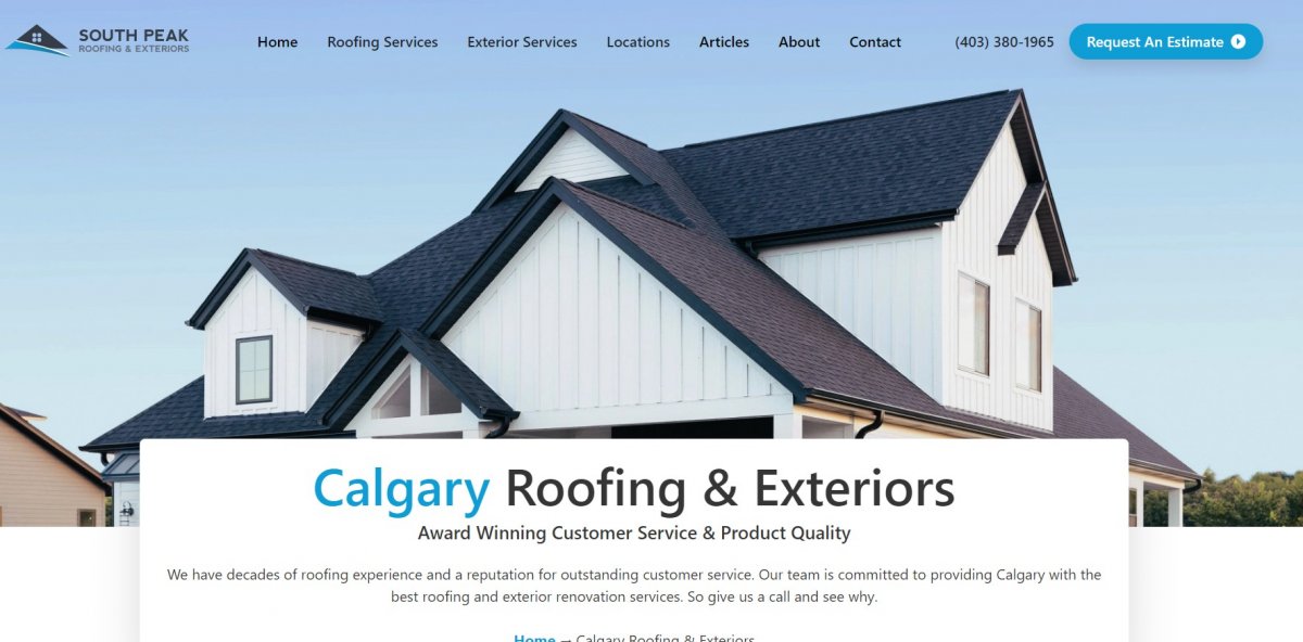 South Peak Roofing & Exteriors