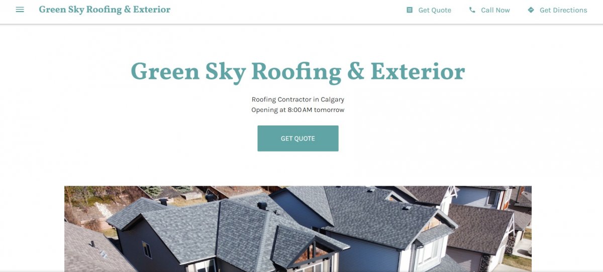 Green Sky Roofing & Exterior