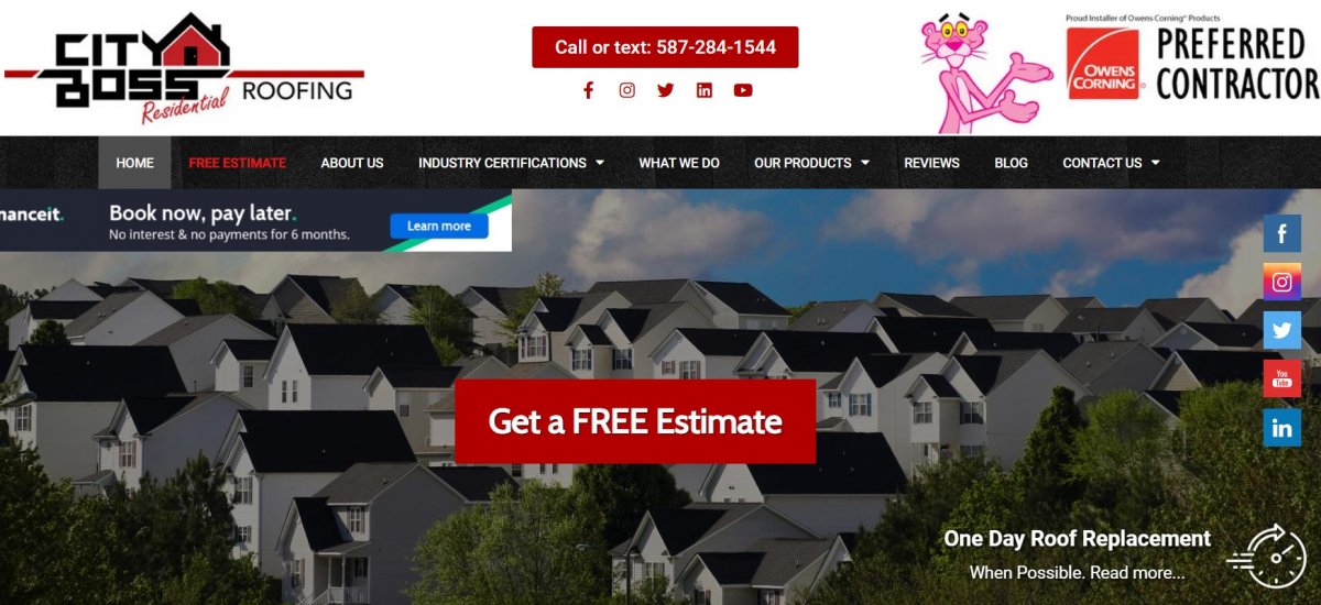City Boss Residential Roofing