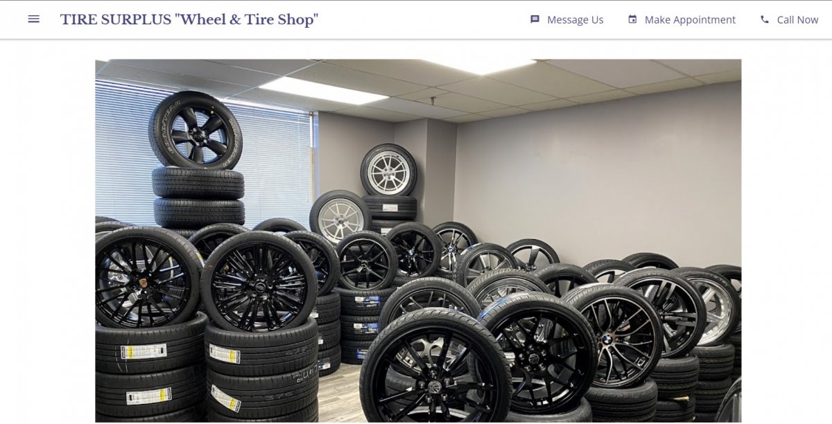 Tire Surplus Wheel & Tire shop