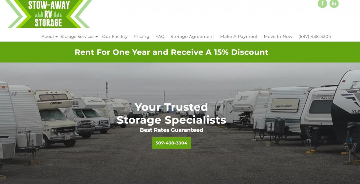 Stow-Away RV Storage