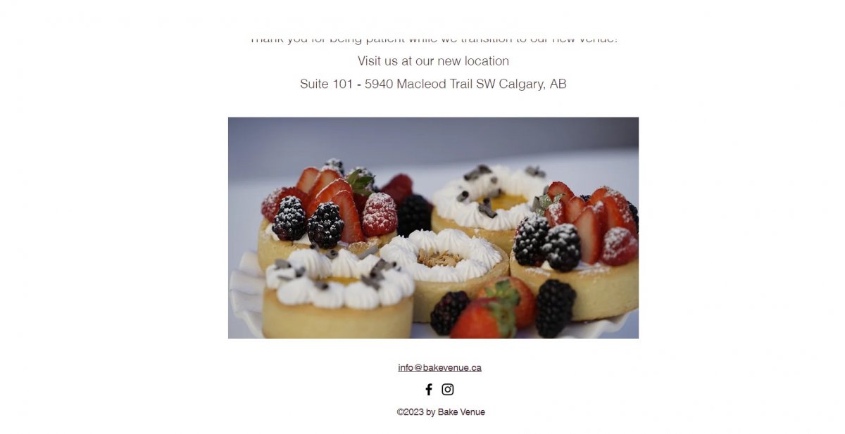 Bake Venue