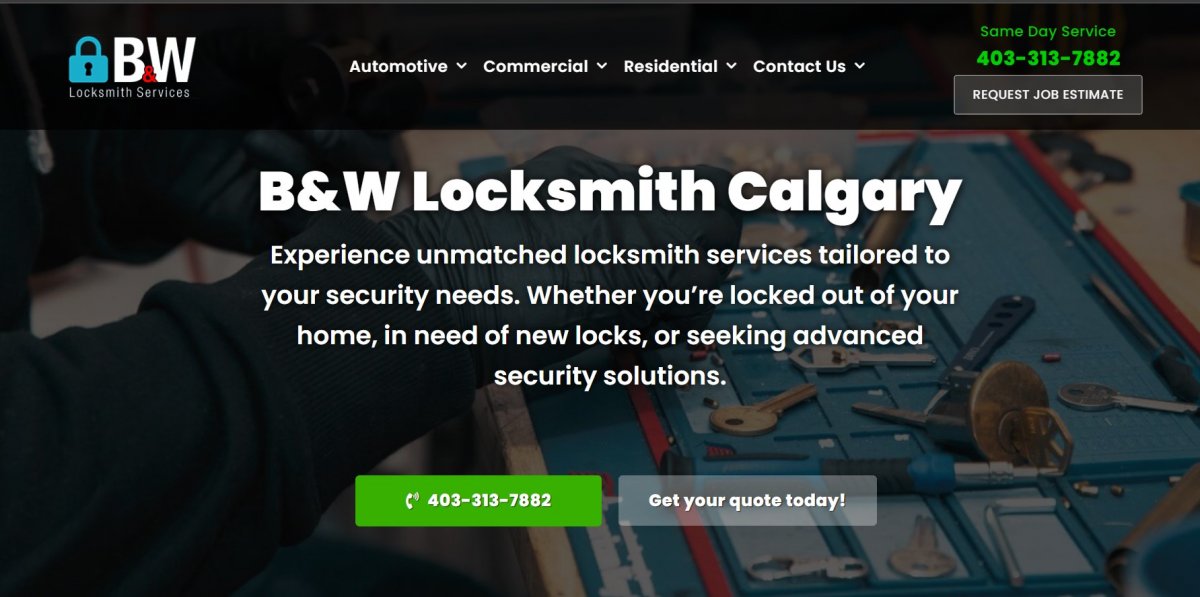 B & W Locksmith Calgary
