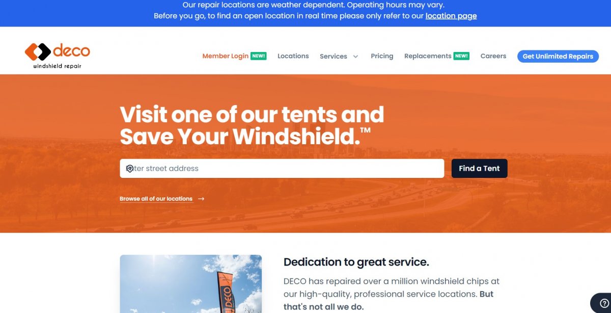 Deco Windshield Repair