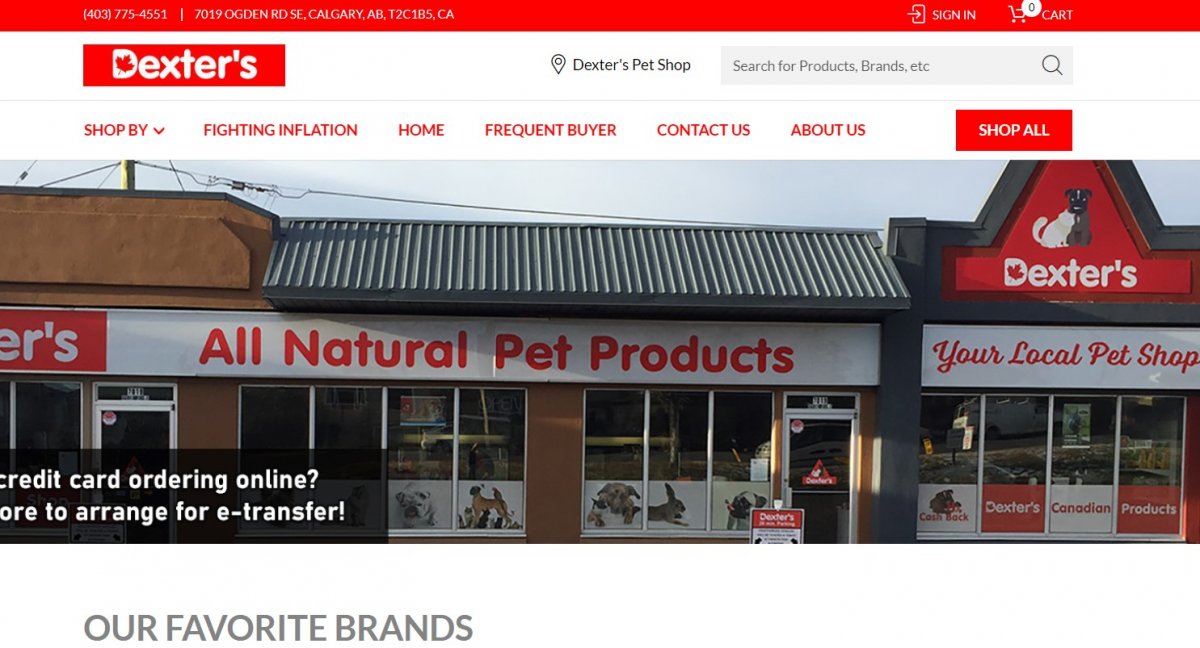 Dexter's Pet Shop