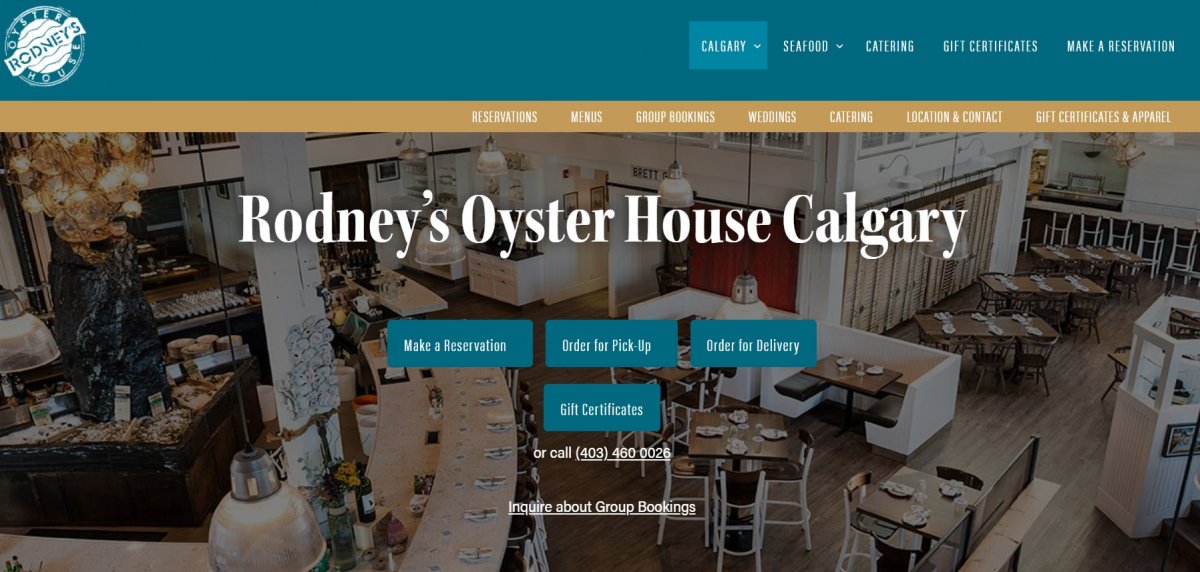 Rodney's Oyster House Calgary