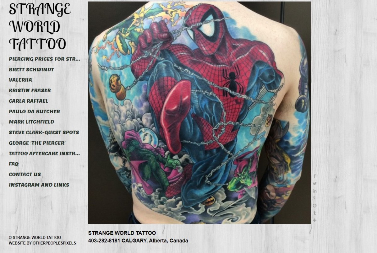 Strange World Tattoo