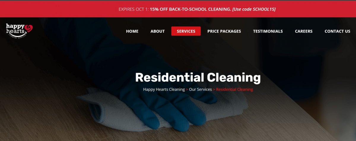 Happy Hearts Cleaning