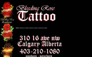 Bleeding Rose Tattoo